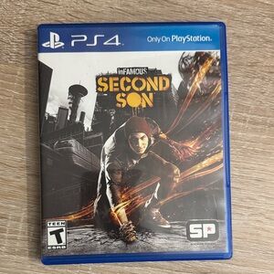 inFAMOUS Second Son for PS4 - Blue Case